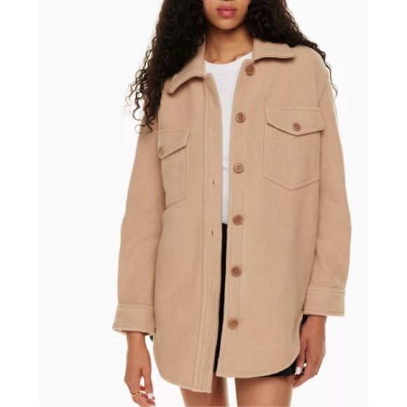 Aritzia Wilfred Free Ganna Shirt Jacket - Picture 2 of 8
